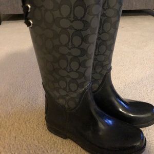 Coach rainboots
